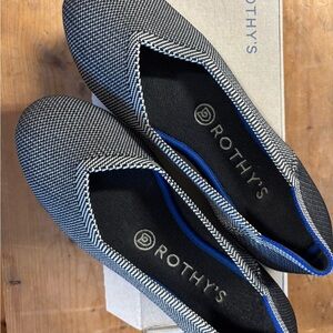 Rothy's Houndstooth Patterned Flats